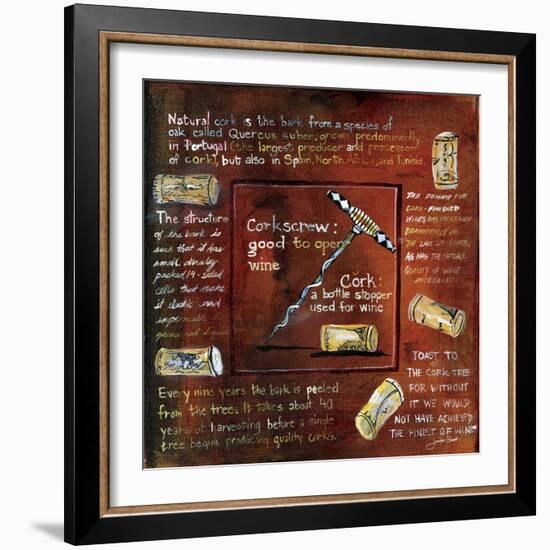 A Cork Story-Jennifer Garant-Framed Giclee Print