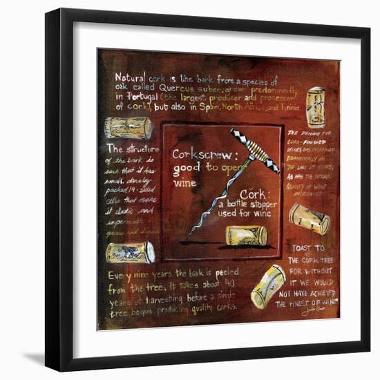 A Cork Story-Jennifer Garant-Framed Giclee Print