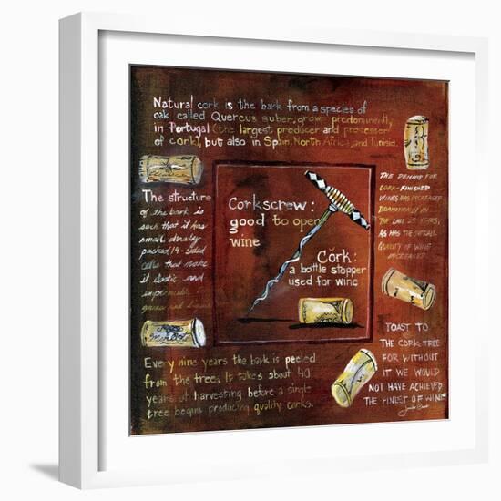 A Cork Story-Jennifer Garant-Framed Giclee Print