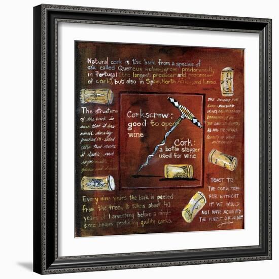 A Cork Story-Jennifer Garant-Framed Giclee Print