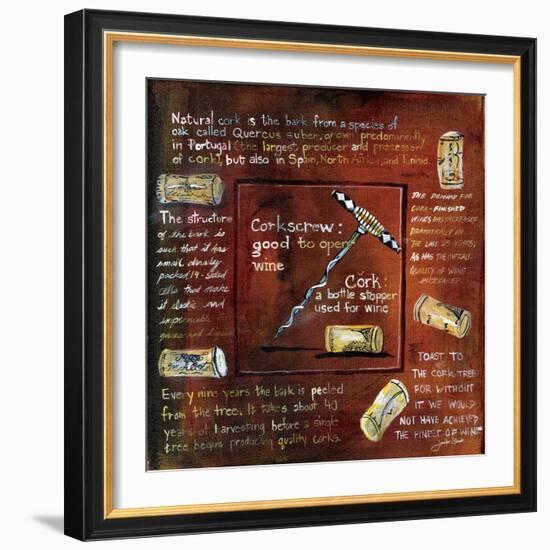 A Cork Story-Jennifer Garant-Framed Giclee Print