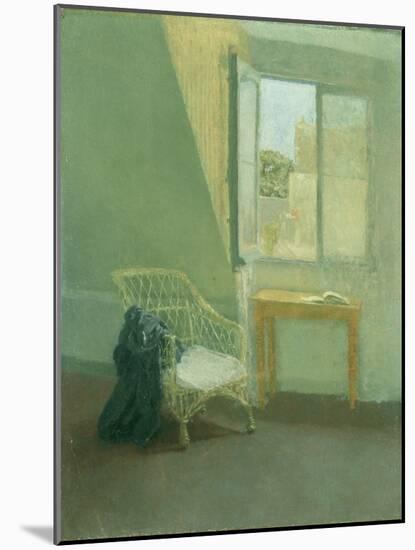 A Corner of the Artist's Room in Paris, 1907-09 (Oil on Canvas on Board)-Gwen John-Mounted Giclee Print