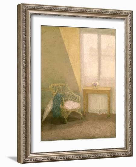 A Corner of the Artist's Room, Paris, C.1907-09-Gwen John-Framed Giclee Print