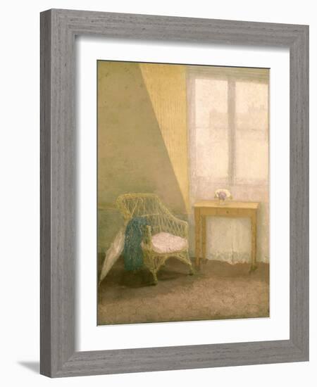 A Corner of the Artist's Room, Paris, C.1907-09-Gwen John-Framed Giclee Print