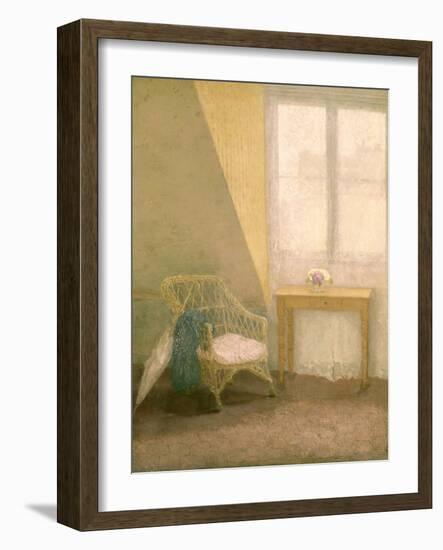 A Corner of the Artist's Room, Paris, C.1907-09-Gwen John-Framed Giclee Print