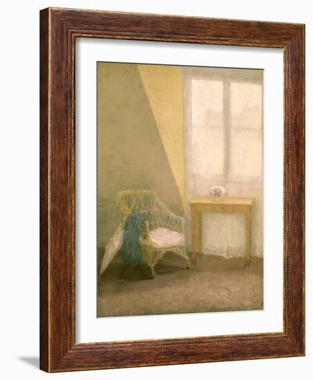 A Corner of the Artist's Room, Paris, C.1907-09-Gwen John-Framed Giclee Print