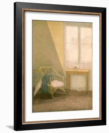 A Corner of the Artist's Room, Paris, C.1907-09-Gwen John-Framed Giclee Print