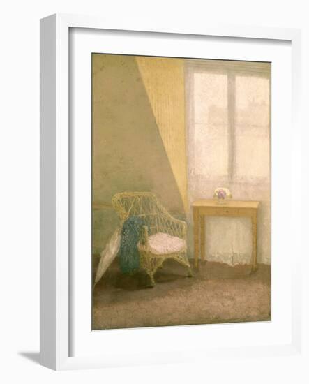 A Corner of the Artist's Room, Paris, C.1907-09-Gwen John-Framed Giclee Print