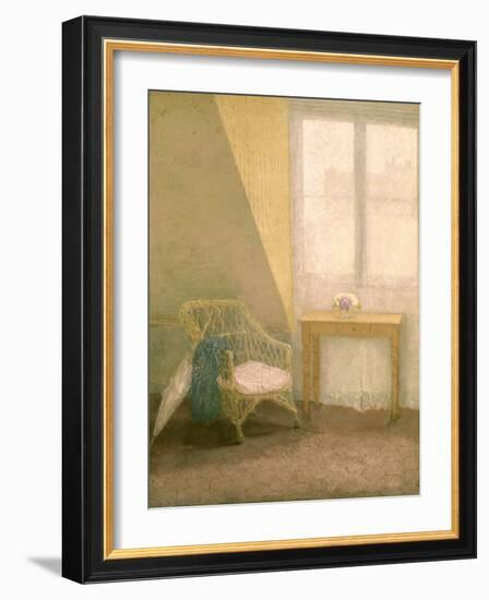 A Corner of the Artist's Room, Paris, C.1907-09-Gwen John-Framed Giclee Print