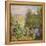 A Corner of the Garden at Montgeron, 1876-7-Claude Monet-Framed Premier Image Canvas