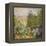 A Corner of the Garden at Montgeron, 1876-7-Claude Monet-Framed Premier Image Canvas