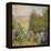 A Corner of the Garden at Montgeron, 1876-7-Claude Monet-Framed Premier Image Canvas