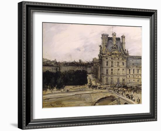 A Corner of the Louvre, 1885-1900-Antoine Vollon-Framed Giclee Print