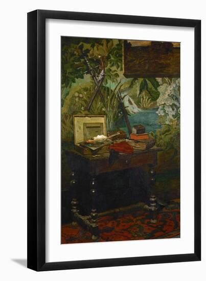 A Corner of the Painter's Studio, 1861-Claude Monet-Framed Giclee Print