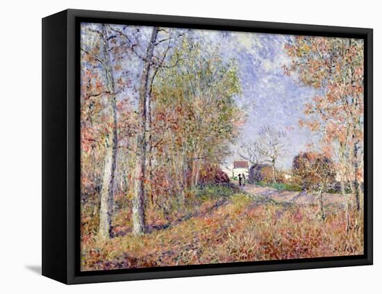 A Corner of the Woods at Sablons, 1883-Alfred Sisley-Framed Premier Image Canvas