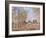 A Corner of the Woods at Sablons, 1883-Alfred Sisley-Framed Giclee Print