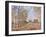 A Corner of the Woods at Sablons, 1883-Alfred Sisley-Framed Giclee Print