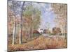 A Corner of the Woods at Sablons, 1883-Alfred Sisley-Mounted Giclee Print