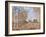 A Corner of the Woods at Sablons, 1883-Alfred Sisley-Framed Giclee Print