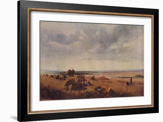 A Cornfield, 1815, (1938)-Peter De Wint-Framed Giclee Print