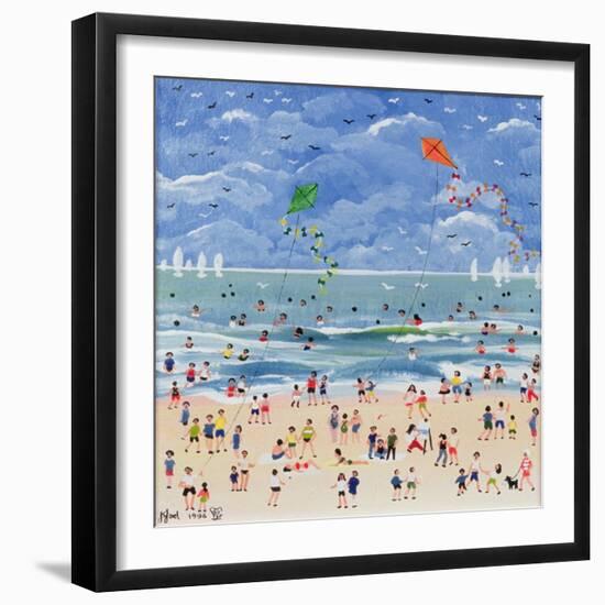 A Cornish Beach-Judy Joel-Framed Giclee Print