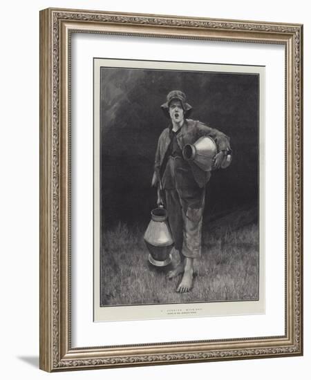 A Cornish Milk-Boy-Marianne Stokes-Framed Giclee Print