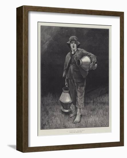 A Cornish Milk-Boy-Marianne Stokes-Framed Giclee Print