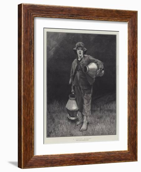 A Cornish Milk-Boy-Marianne Stokes-Framed Giclee Print