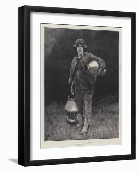 A Cornish Milk-Boy-Marianne Stokes-Framed Giclee Print