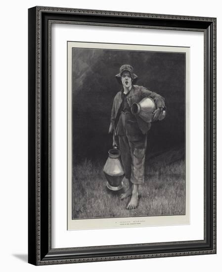 A Cornish Milk-Boy-Marianne Stokes-Framed Giclee Print