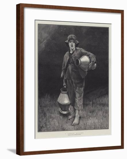 A Cornish Milk-Boy-Marianne Stokes-Framed Giclee Print