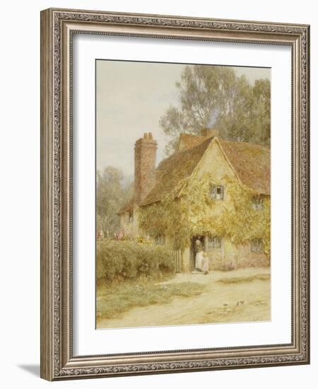 A Cottage at Denham, Buckinghamshire-Helen Allingham-Framed Giclee Print