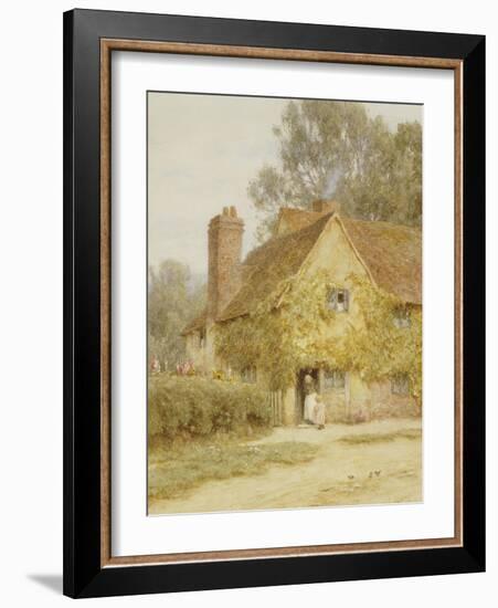 A Cottage at Denham, Buckinghamshire-Helen Allingham-Framed Giclee Print