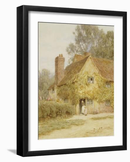 A Cottage at Denham, Buckinghamshire-Helen Allingham-Framed Giclee Print