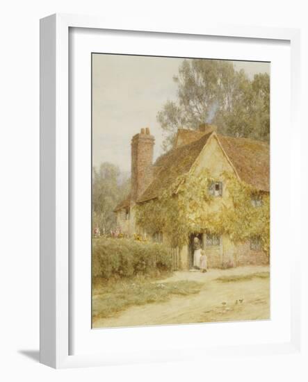 A Cottage at Denham, Buckinghamshire-Helen Allingham-Framed Giclee Print