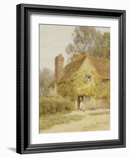 A Cottage at Denham, Buckinghamshire-Helen Allingham-Framed Giclee Print