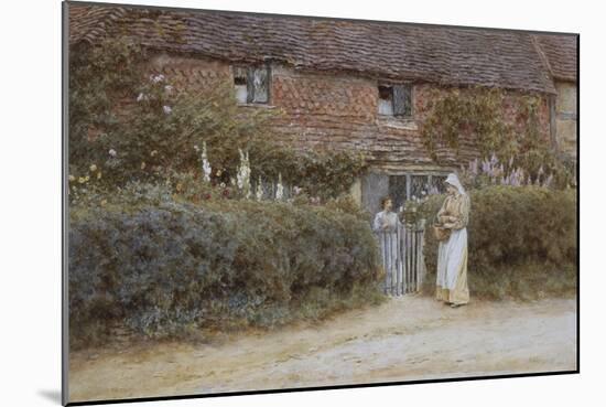 A Cottage at Haslemere-Helen Allingham-Mounted Giclee Print
