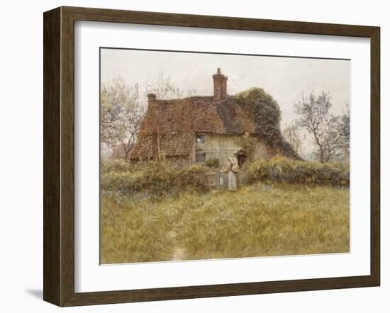 A Cottage at Pinner, Middlesex-Helen Allingham-Framed Giclee Print