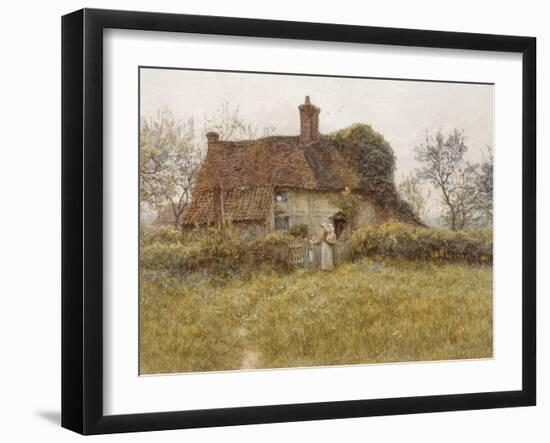 A Cottage at Pinner, Middlesex-Helen Allingham-Framed Giclee Print