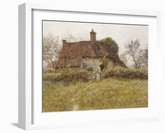 A Cottage at Pinner, Middlesex-Helen Allingham-Framed Giclee Print