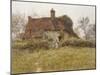 A Cottage at Pinner, Middlesex-Helen Allingham-Mounted Giclee Print