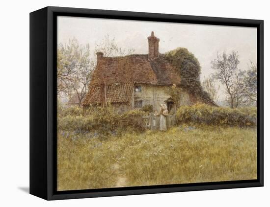 A Cottage at Pinner, Middlesex-Helen Allingham-Framed Premier Image Canvas