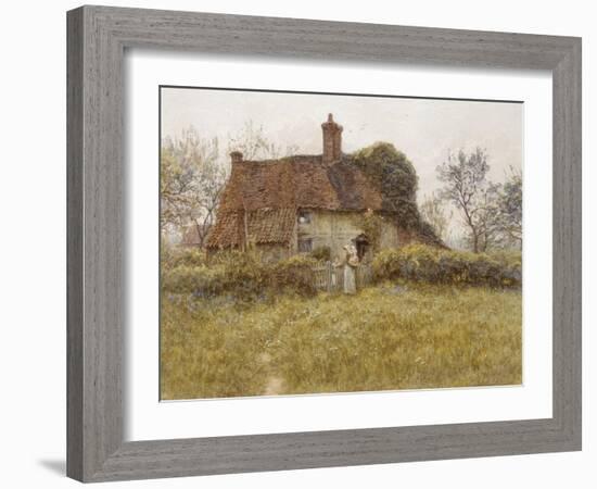 A Cottage at Pinner, Middlesex-Helen Allingham-Framed Giclee Print