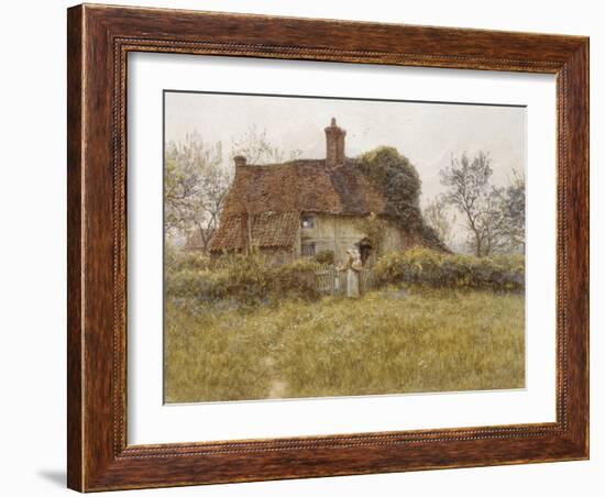 A Cottage at Pinner, Middlesex-Helen Allingham-Framed Giclee Print