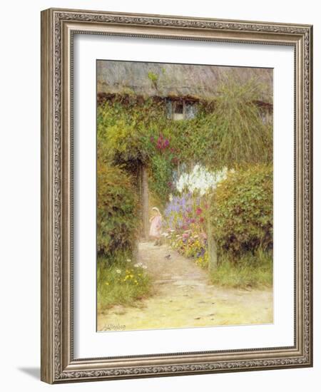 A Cottage at Redlynch-Helen Allingham-Framed Giclee Print