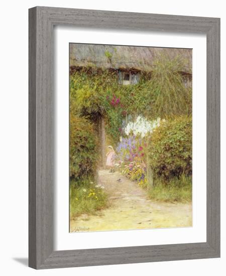 A Cottage at Redlynch-Helen Allingham-Framed Giclee Print