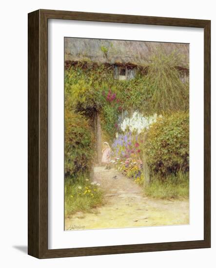 A Cottage at Redlynch-Helen Allingham-Framed Giclee Print