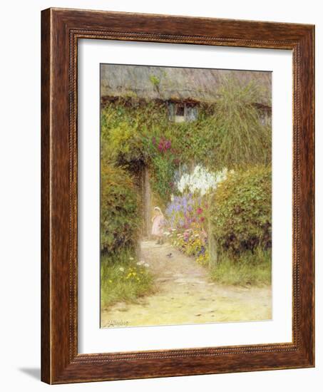 A Cottage at Redlynch-Helen Allingham-Framed Giclee Print