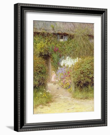 A Cottage at Redlynch-Helen Allingham-Framed Giclee Print