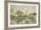 A Cottage by a Pond-Peder Mork Monsted-Framed Giclee Print